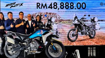 CFMoto 800MT-X 2025 lancar di Malaysia