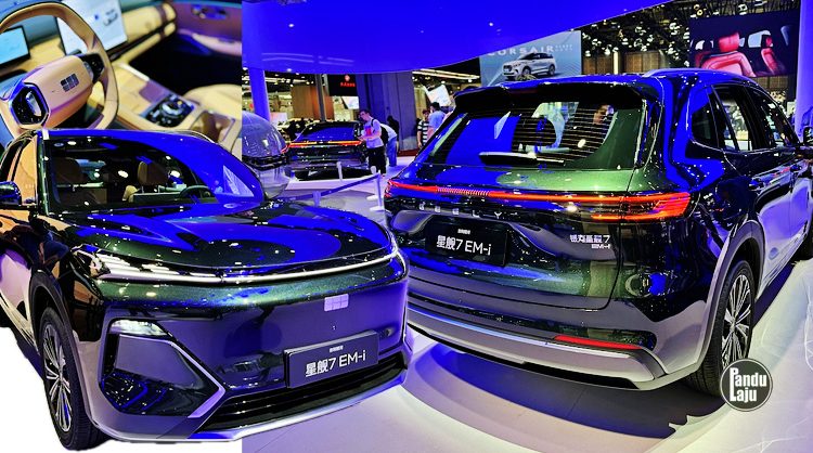 #AutoShanghai2025: Geely Galaxy 7 EM-i Jadi SUV 5-Kerusi PHEV Baharu Proton?