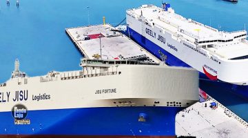 Kapal Ro-Ro Geely JISU Fortune