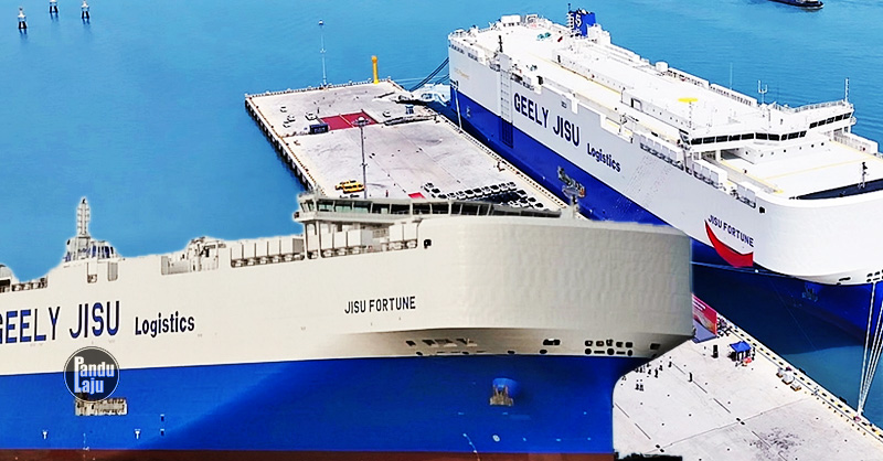 Kapal Ro-Ro Geely JISU Fortune