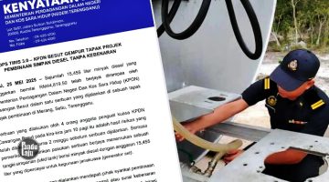 KPDN Terengganu rampas 15,455 liter diesel di Merang, Setiu