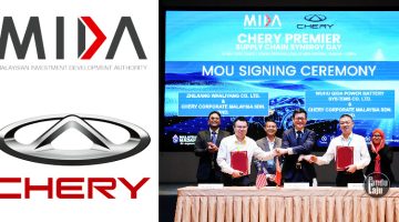 MIDA dan Chery jalin MoU untuk kerjasama strategik automotif di Malaysia