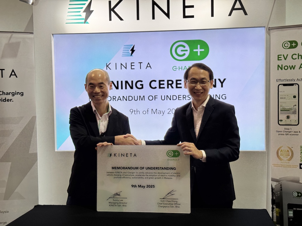 MOU KINETA dan Charge+