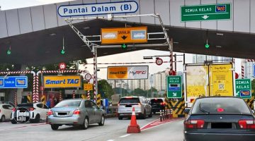 Placa Tol Pantai Dalam Lebuhraya NPE