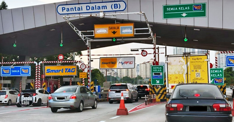 Placa Tol Pantai Dalam Lebuhraya NPE