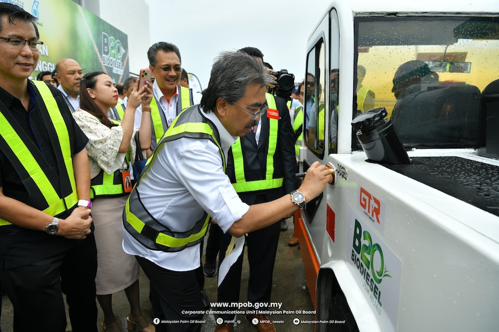 Projek rintis biodiesel B20 di KLIA pada 2025.