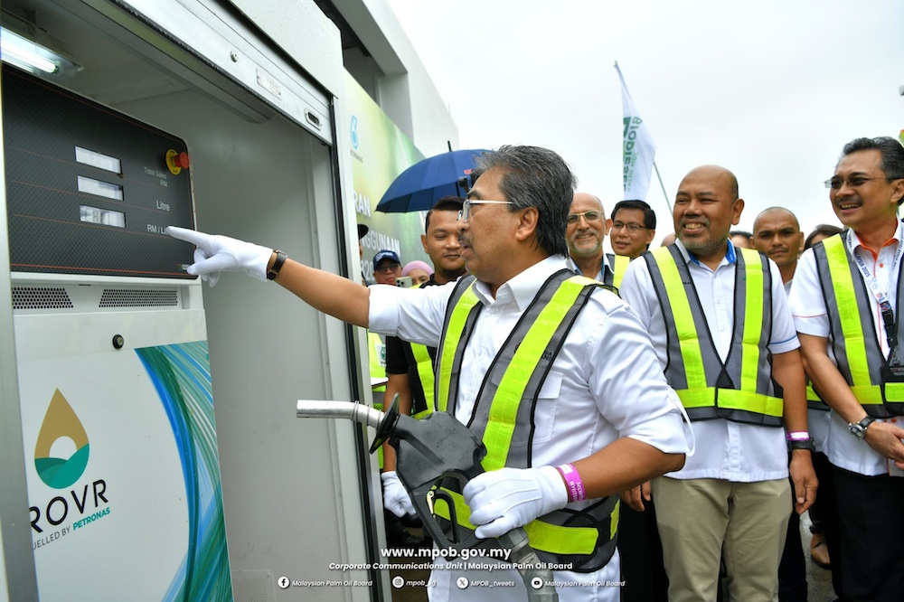 Projek rintis biodiesel B20 di KLIA pada 2025.