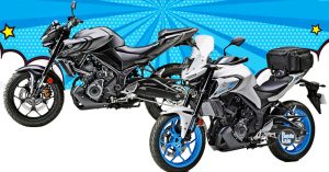Yamaha MT-25 dan MT-03 2025 - Jepun