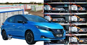 Bateri EV Nissan LEAF guna di lapangan terbang Itali