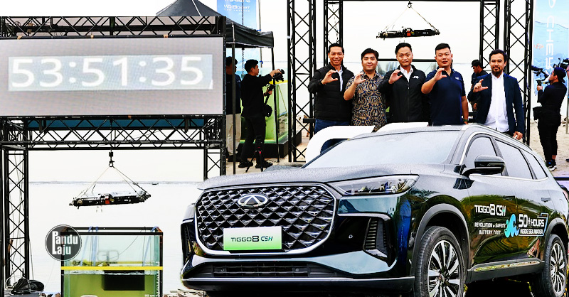 Chery selesai ujian ekstrem bateri hidrid CSH di Indonesia