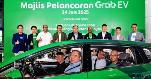 Grab EV di KLIA