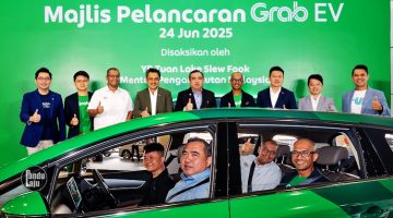 Grab EV di KLIA