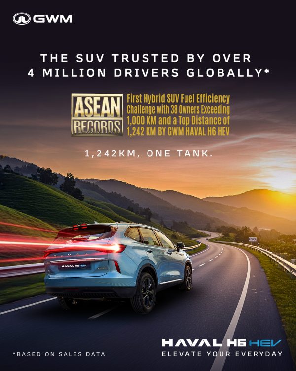 GWM Haval H6 HEV catat ASEAN Records