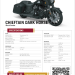 Spesifikasi Indian Chieftain Dark Horse