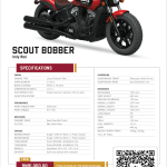 Spesifikasi Indian Scout Bobber - Indy Red