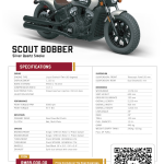 Spesifikasi Indian Scout Bobber - Silver Quartz Smoke