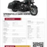 Spesifikasi Indian Springfield Dark Horse