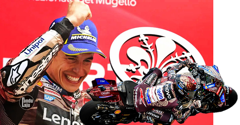 Marc Marquez juara GP Mugello 2025