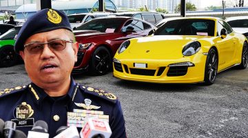 Kereta mewah disita Ops Luxury JPJ