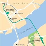 Peta RTS Link Johor-Singapura