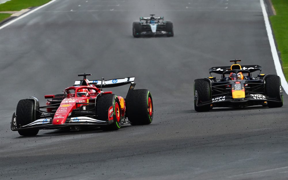 Aksi sengit F1 2025 di GP Belgium