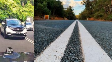 Fakta garis kembar (double line)
