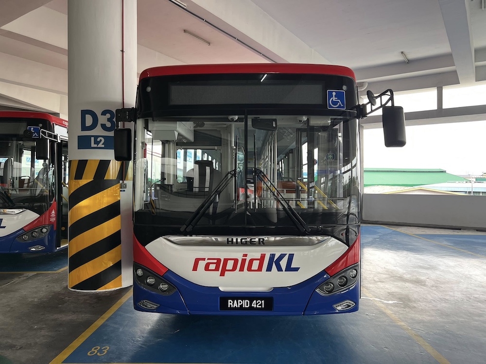 Bas Rapid diesel baharu Prasarana