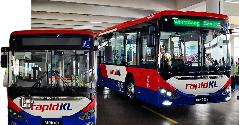 Bas Rapid diesel baharu Prasarana