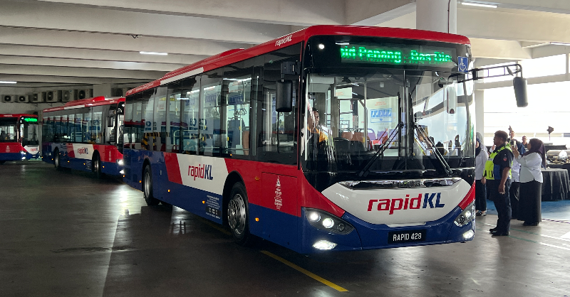 Bas Rapid diesel baharu Prasarana