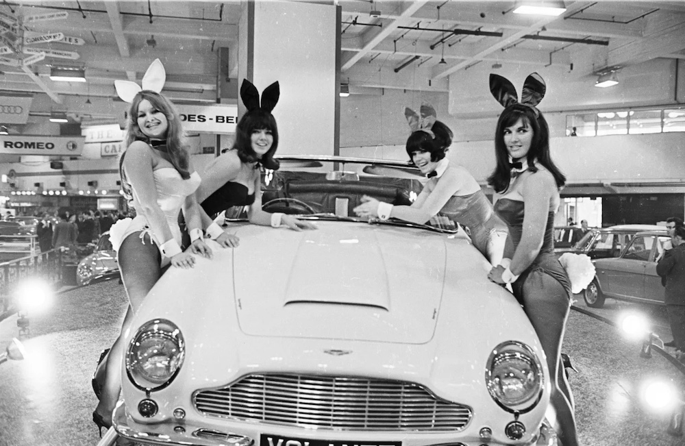 Booth babe di Pameran Motor Detroit era 1960-an