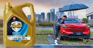 Minyak pelincir Caltex Havoline Fully Synthetic Hybrid SAE 0W-20