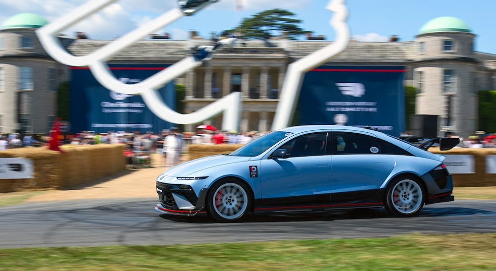 Hyundai IONIQ 6 N di Goodwood 2025