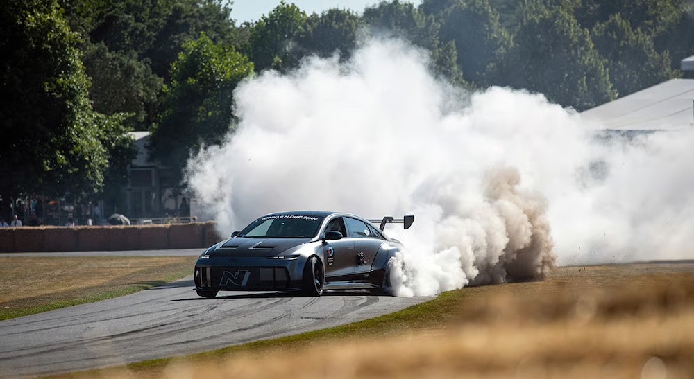 Hyundai IONIQ 6 N di Goodwood 2025