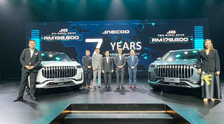 SUV Segmen-D Premium, JAECOO J8 2025 Rasmi Lancar di Malaysia, Harga Mula RM178.8k
