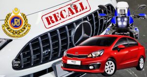 JPJ recall Kia, Yamaha dan Mercedes-Benz