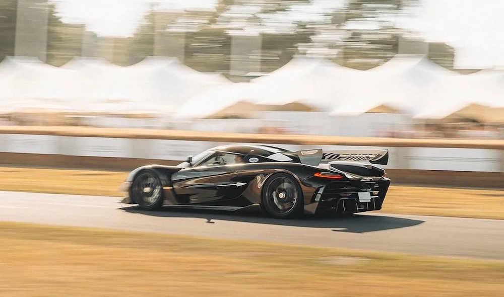 Koenigsegg Sadair's Spear di Goodwood Festival of Speed 2025