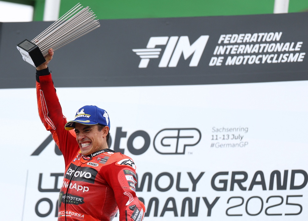 Marc Marquez juara MotoGP Jerman 2025
