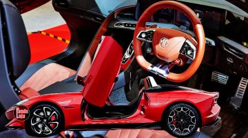 MG Motor Malaysia perkenal MG Cyberster varian RWD