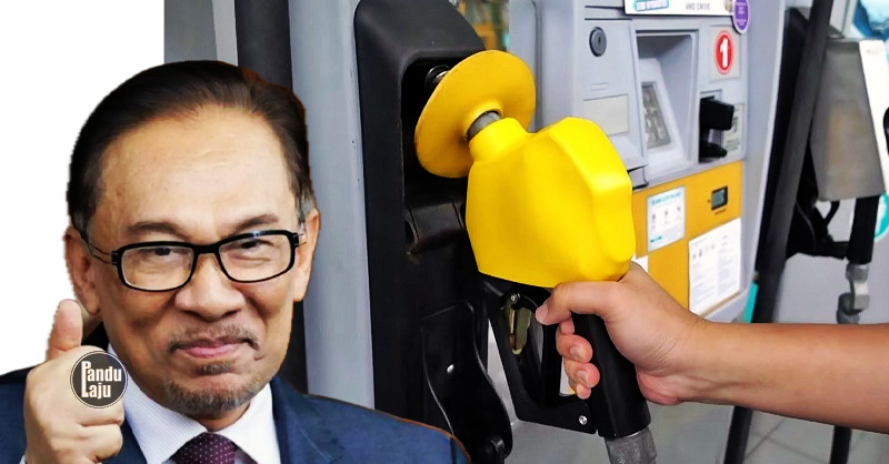 PMX umum turun harga RON95 kepada 1.99 sen seliter