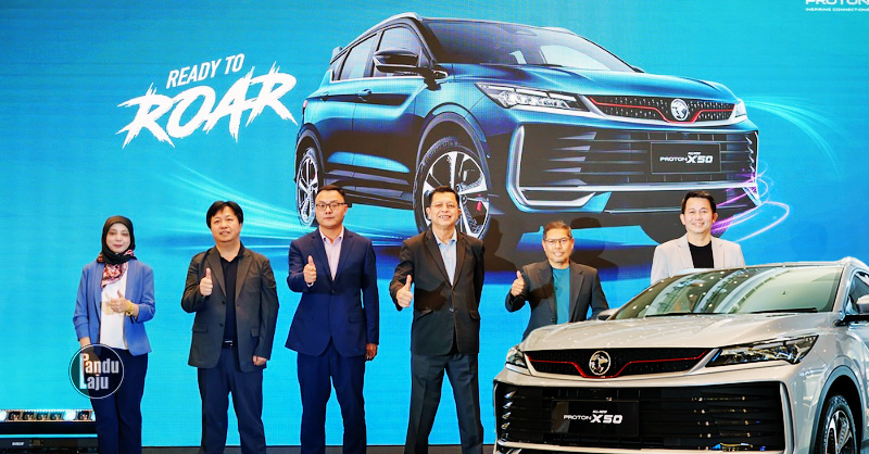 Proton X50 2026 serba baharu buka tempahan