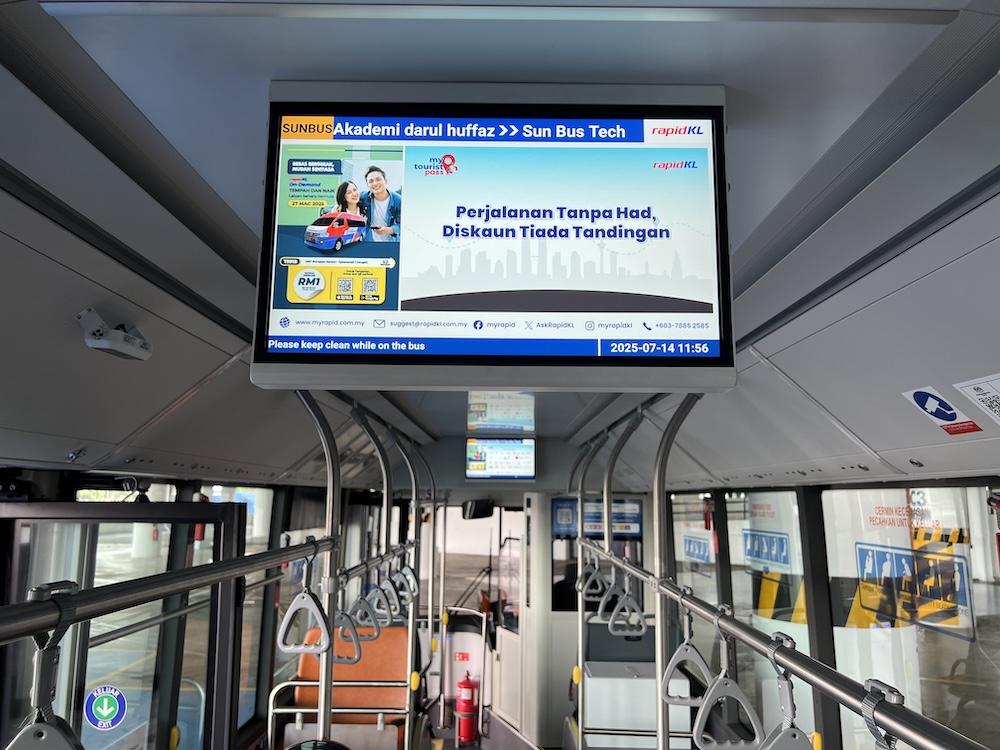 Bas diesel baharu Rapid Bus