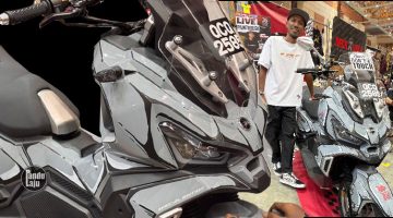 Zameer Pentbrush x PanduLaju lukis SYM Husky 150 di AOS 2025