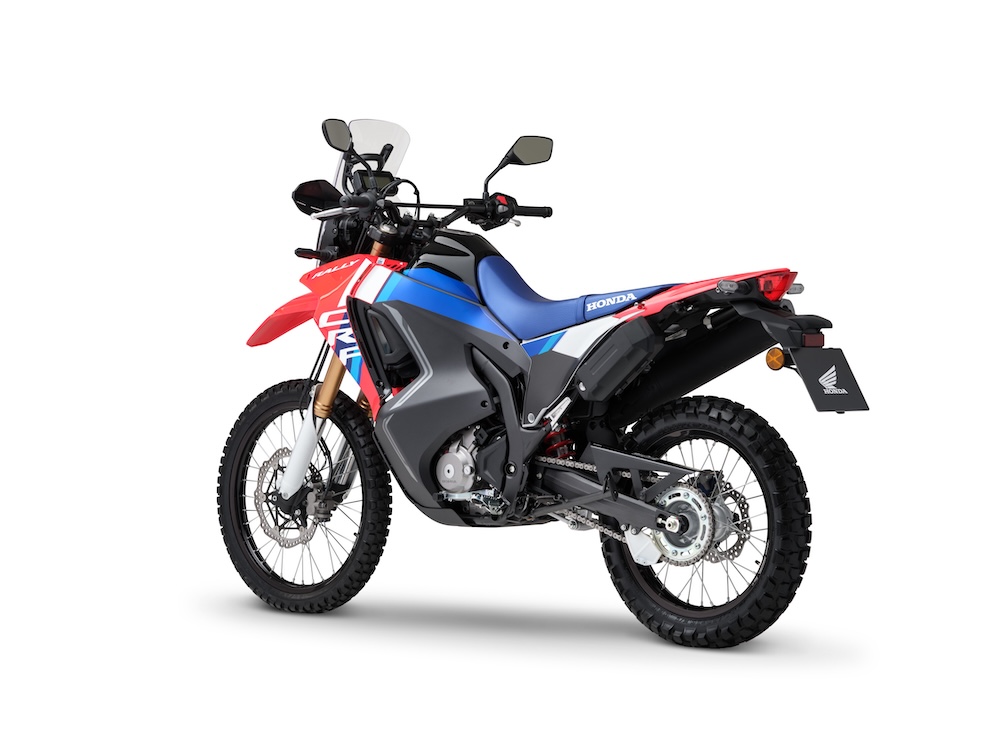 Honda CRF Rally 2025 dalam warna baharu Extreme Red
