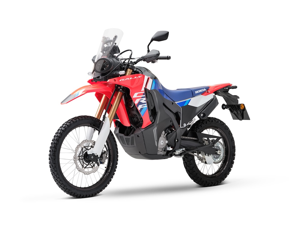Honda CRF Rally 2025 dalam warna baharu Extreme Red