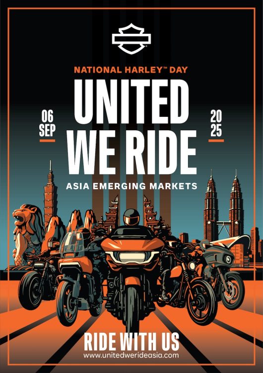 Poster 'United We Ride' - Harley Davidson AEM