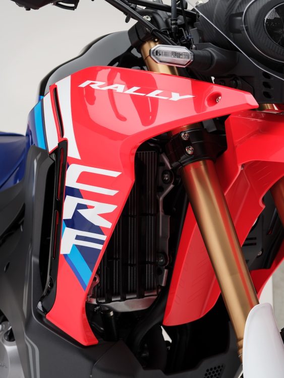 Honda CRF Rally 2025 dalam warna baharu Extreme Red