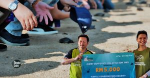 Chery Malaysia puliharan spesies tuntung sungai di Kemaman