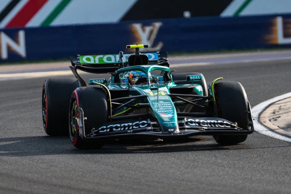Fernando Alonso di GP Hungary 2025