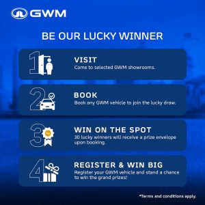 GWM Merdeka Book And Win