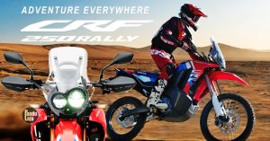 Honda CRF Rally 2025 dalam warna baharu Extreme Red